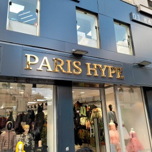 enseigne paris hype