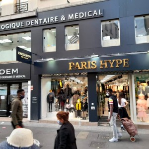 facade boutique paris hype